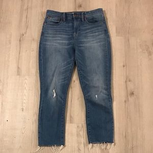 Madewell ‘High Rise Crop Skinny Boy Jean’